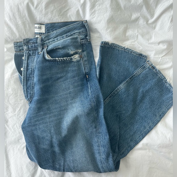 Agolde Riley Crop Straight Jeans - Picture 7 of 10